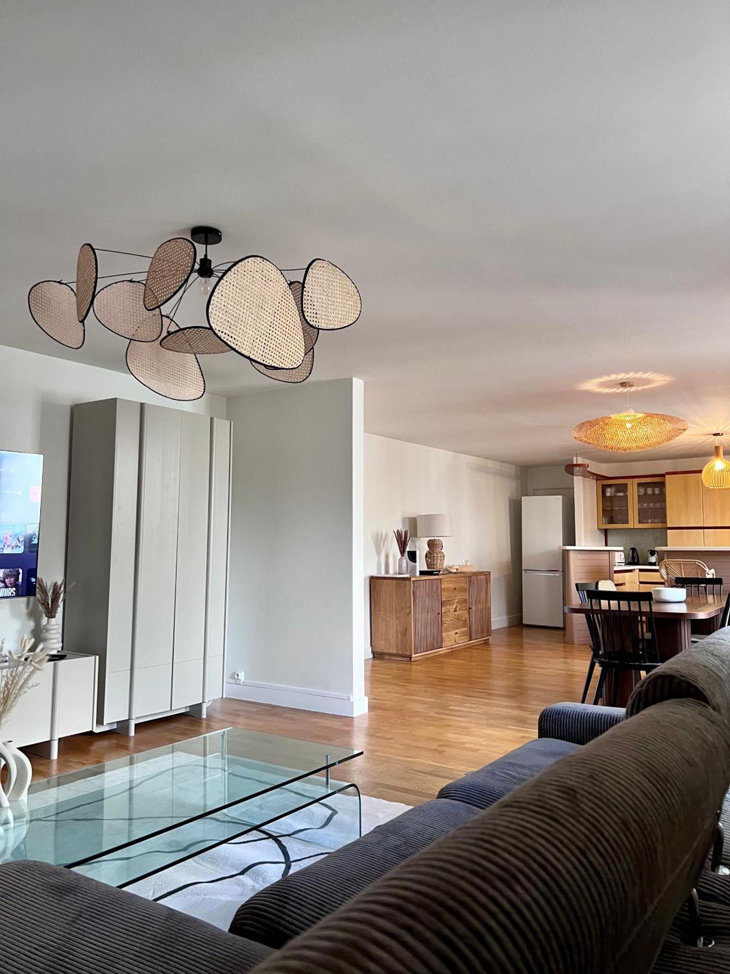 Grand Appartement Ultra Moderne Plein Centre, Plage A Pieds, Avec Parking Конкарно Екстериор снимка