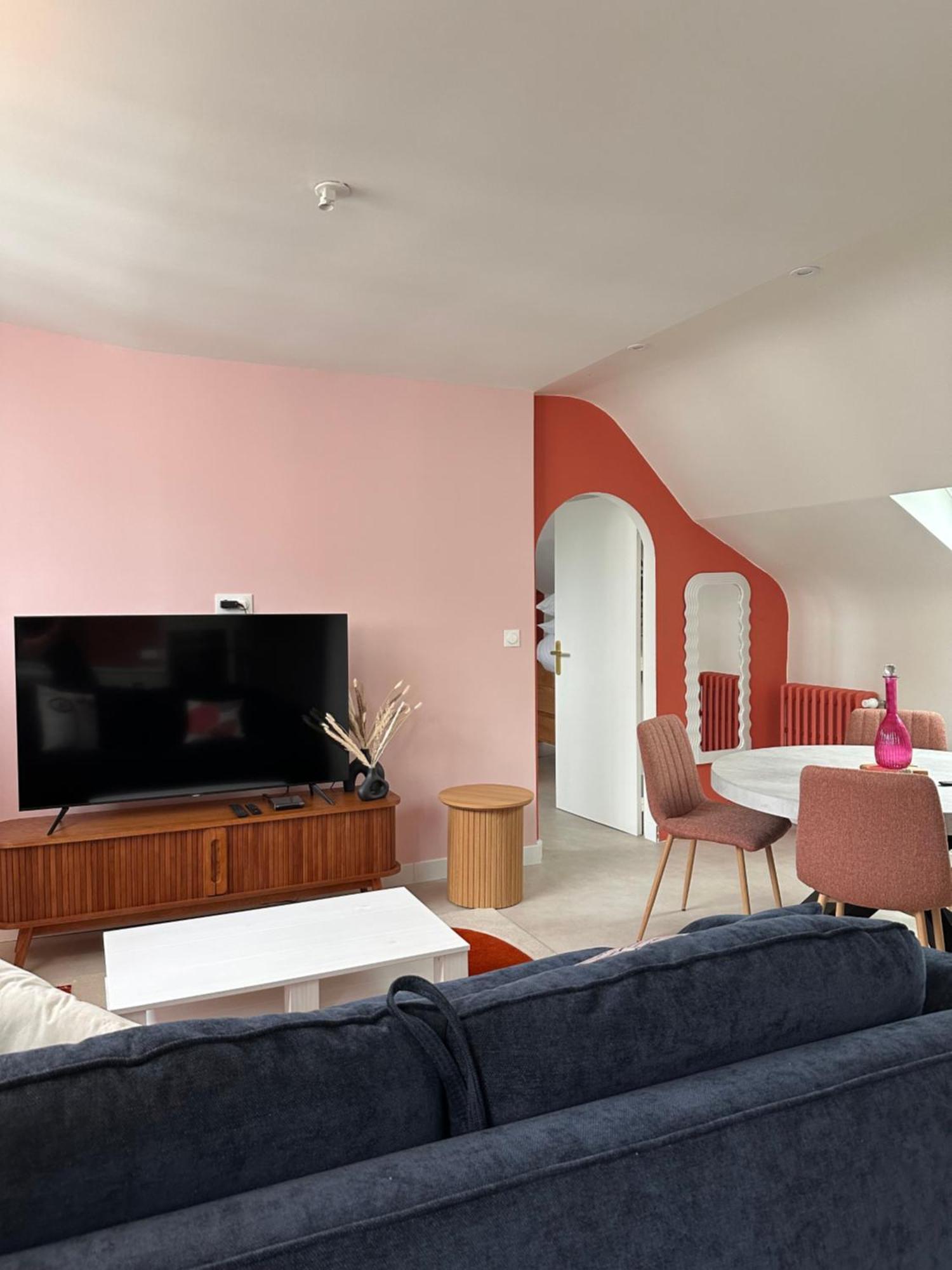 Grand Appartement Ultra Moderne Plein Centre, Plage A Pieds, Avec Parking Конкарно Екстериор снимка