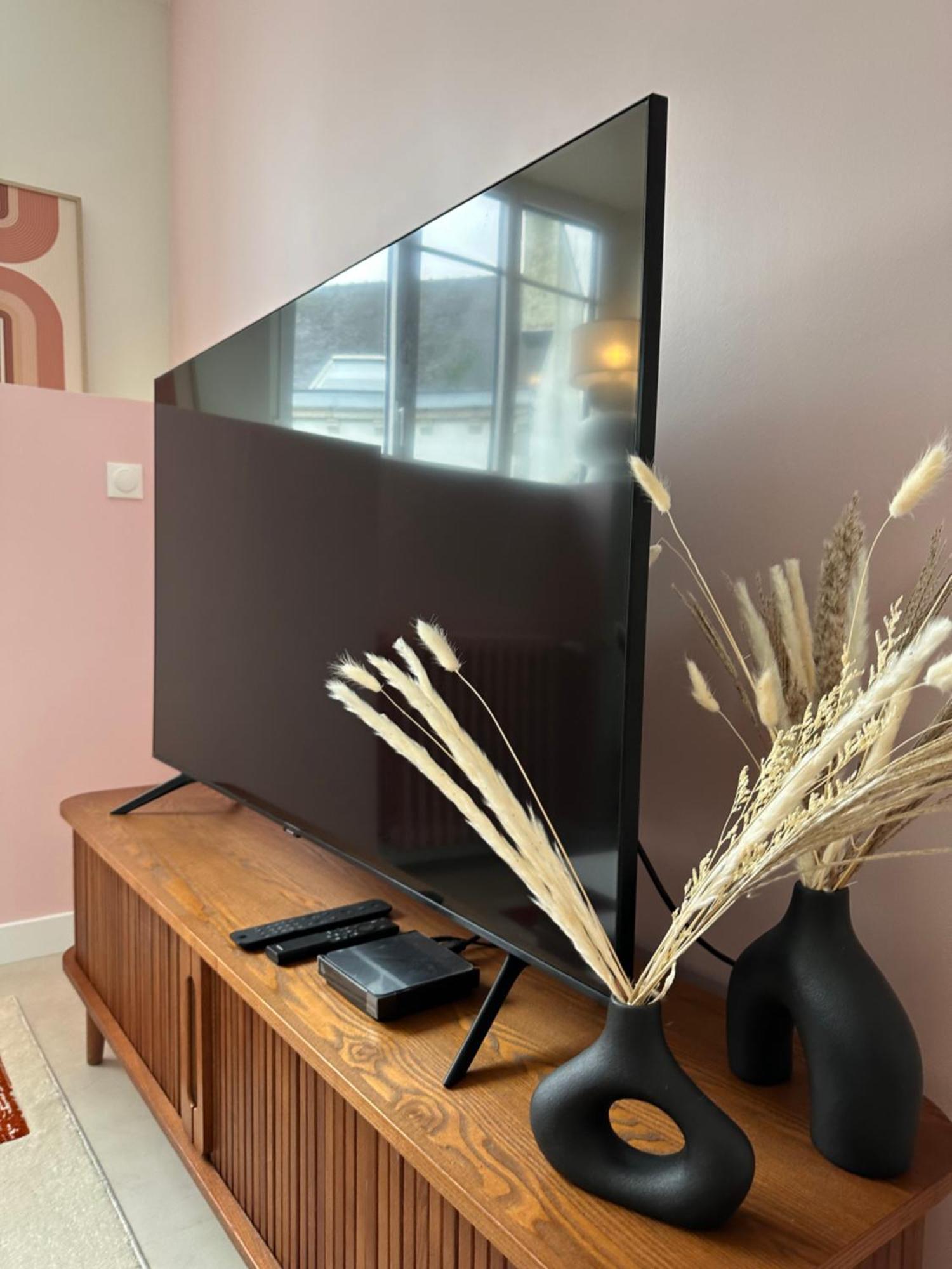 Grand Appartement Ultra Moderne Plein Centre, Plage A Pieds, Avec Parking Конкарно Стая снимка